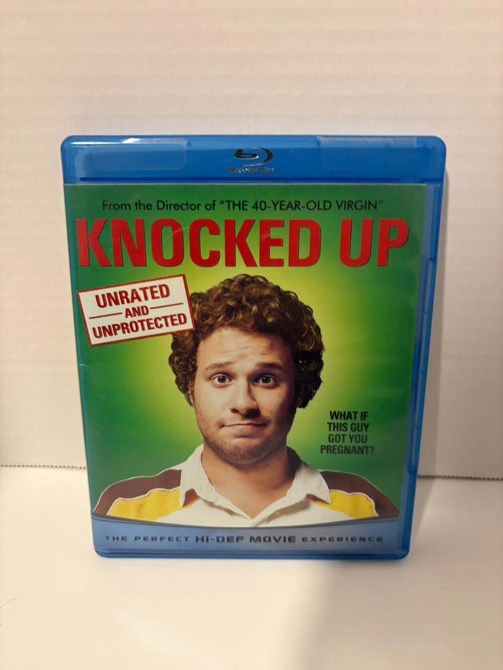 Knocked Up: Unrated and Unprotected Edition Blu-ray Disc
